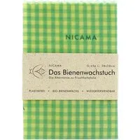 NICAMA NICAMA Bienenwachstuch "klassisch grün" – Produktbild 1 von 1