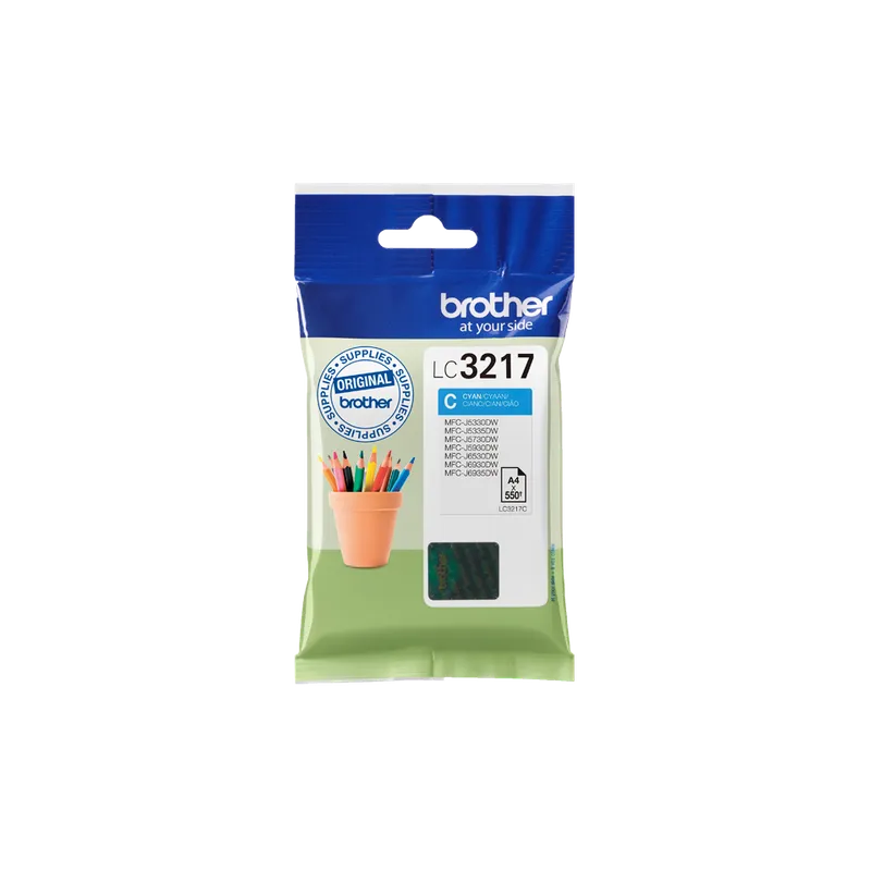Brother Brother Tintenpatrone LC-3217C cyan – Produktbild 5 von 5