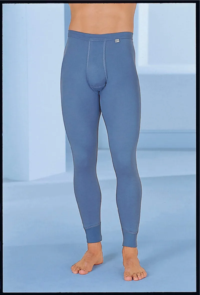 Kumpf Kumpf Lange Unterhose stahlblau, Stahlblau, – Produktbild 2 von 3