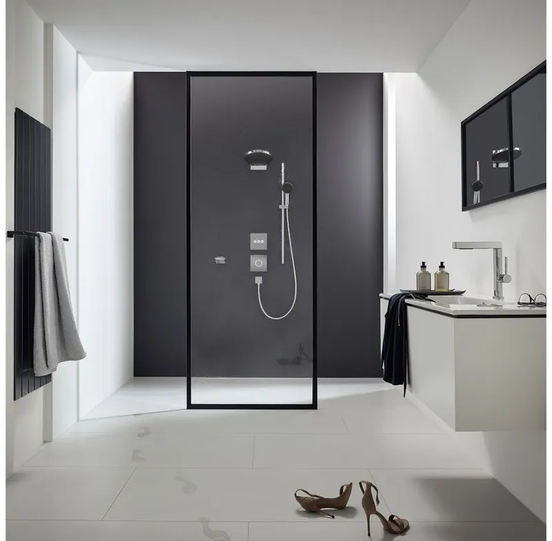 Grohe Grohe Brausegarnitur Hansgrohe Brausegarnitur 3 Strahlarten Pulyify, Silberfarben, – Produktbild 4 von 5