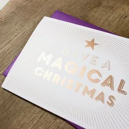 Bow & Hummingbird Bow & Hummingbird Grußkarte Magical Christmas – Produktbild 1 von 1