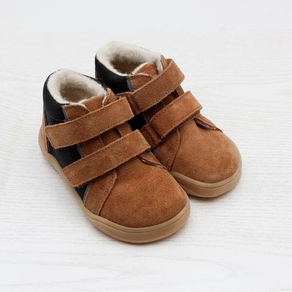 Pololo Pololo Barfuß-Membran-Halbschuh "Mario", gefüttert, Braun, – Produktbild 2 von 4