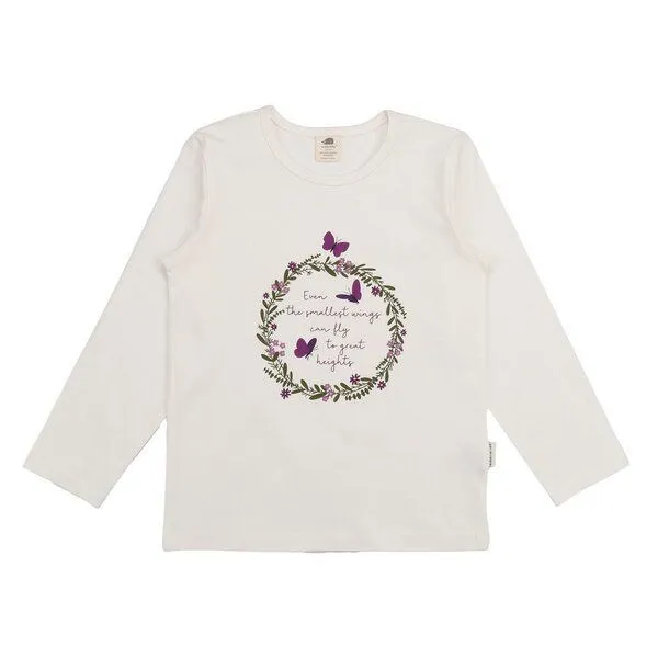 Walkiddy Walkiddy The Snowdrops-Shirt, Weiß, – Produktbild 1 von 3