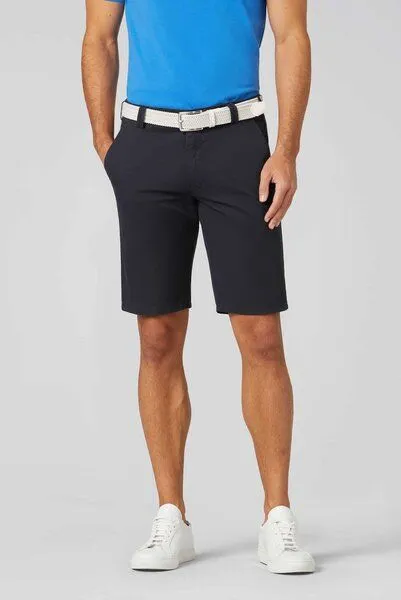 Meyer MEYER Baumwoll Stretch Bermuda, Blau (marine), – Produktbild 1 von 4