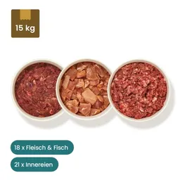 haustierkost.de haustierkost.de Katze Senior Frostfutter Menü 15 kg – Produktbild 1 von 1