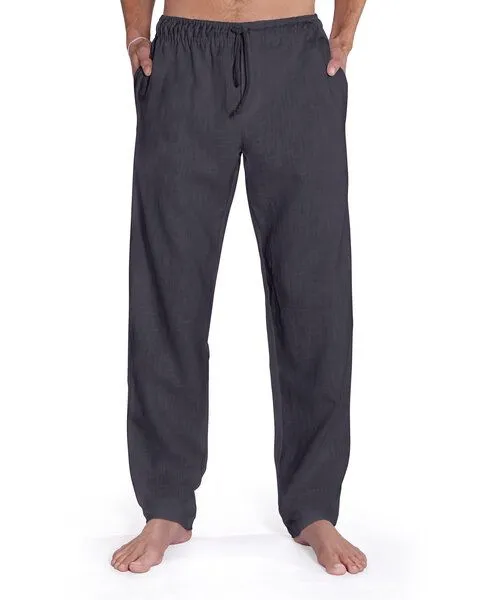 SCHAZAD Leinenhose CHINO von SCHAZAD, Anthrazit, – Produktbild 1 von 3