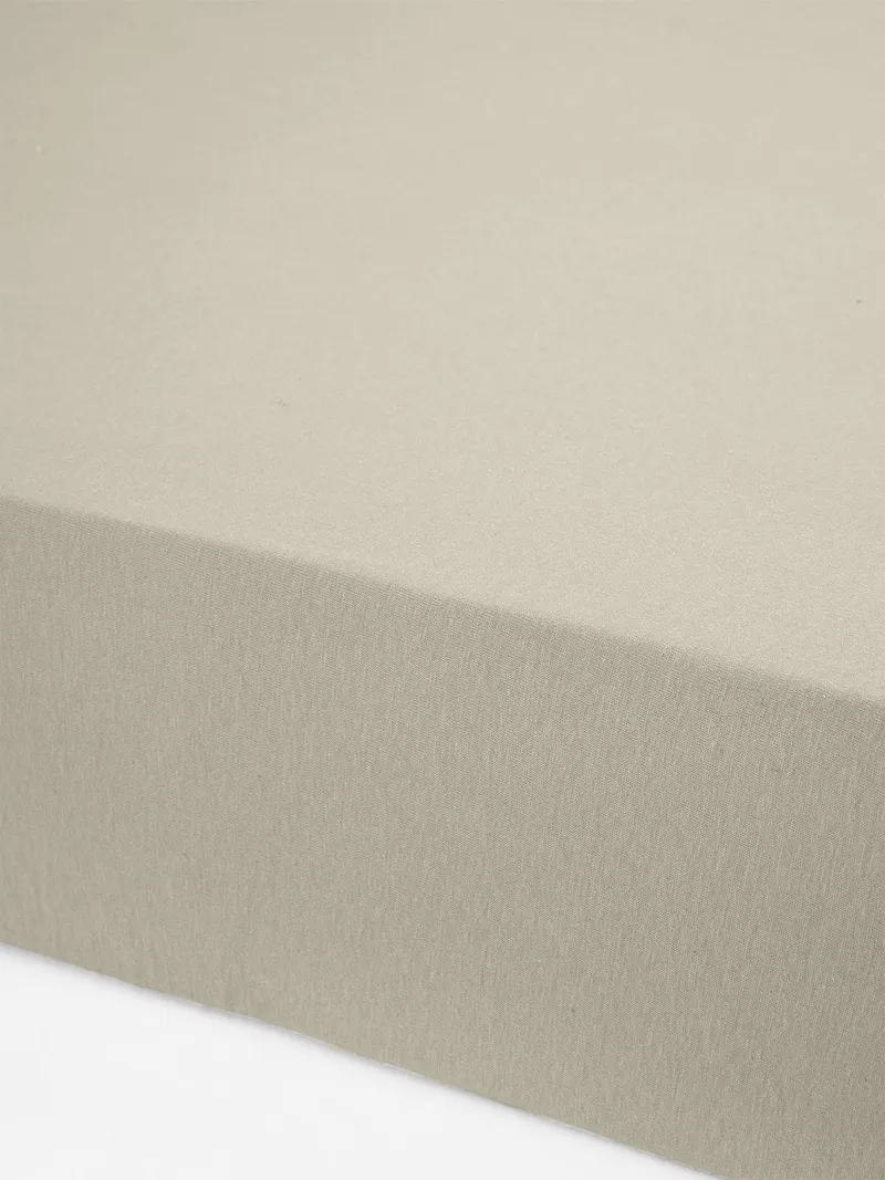 Vertbaudet Kinder Spannbettlaken, Salbeigrün, – Produktbild 3 von 3
