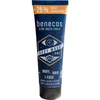 benecos for men only benecos Bio-Duschgel 3in1 "for men only", 250 ml – Produktbild 1 von 1