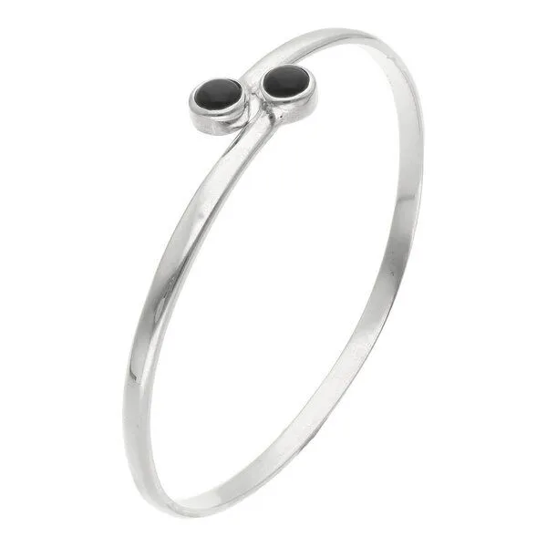 pakilia pakilia Silber Armband Obsidin Fair-Trade und handmade – Produktbild 1 von 4