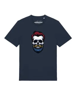 watapparel watapparel T-Shirt Unisex Hipster Skull – Produktbild 1 von 1