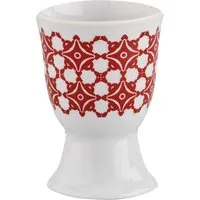 cilio cilio Eierbecher "AMICI" aus Porzellan mit Dekor, H 7 cm, Ø 5cm, Kacheln – Produktbild 1 von 1