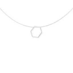 pakilia pakilia Silber Kette sechseckig Fair-Trade und handmade – Produktbild 1 von 1
