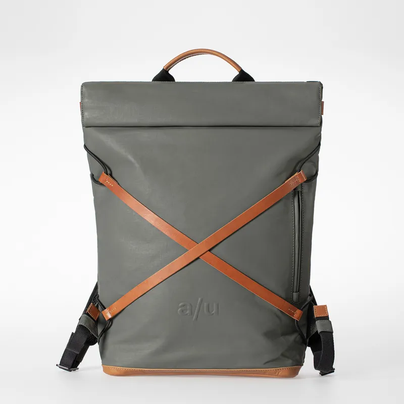 aunts & uncles aunts & uncles Japan Osaka Rolltop Rucksack mit 15" Notebookfach gravity grey, Grey, – Produktbild 1 von 1