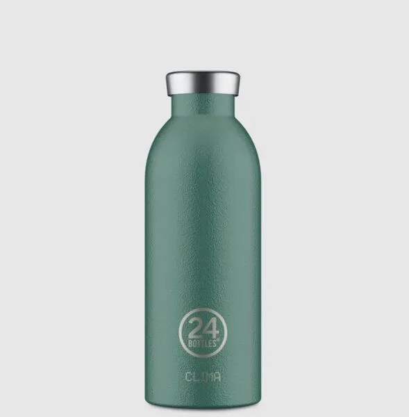 24bottles 24bottles 0,5l Thermosflasche "Clima", Moss green, – Produktbild 2 von 4