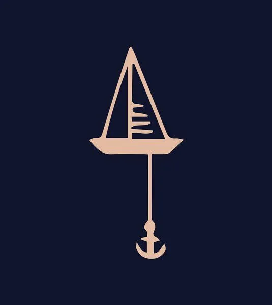 Gary Mash GARY MASH Shirt Asheville Segelboot aus Biobaumwolle, Dunkelblau, – Produktbild 3 von 4