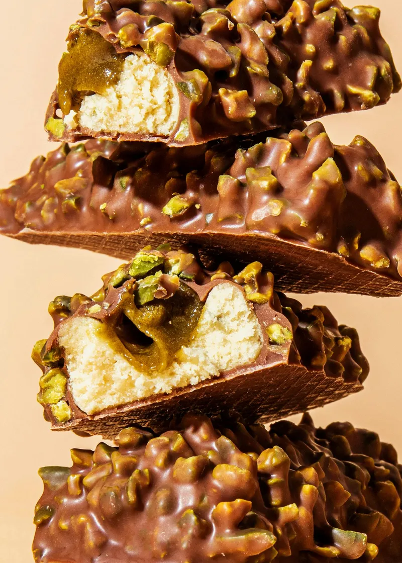 KoRo Protein Bar Deluxe Pistachio Butter | 12 x 55 g - 2. Wahl – Produktbild 2 von 5