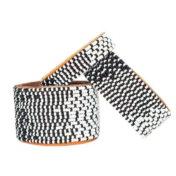 Swahili Coast Swahili Coast Perlenarmband & Armreif - OMBRE, Schwarz, – Produktbild 1 von 2