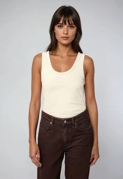 TORLAND TORLAND Damen Tanktop, Weiss (natural raw), – Produktbild 2 von 2