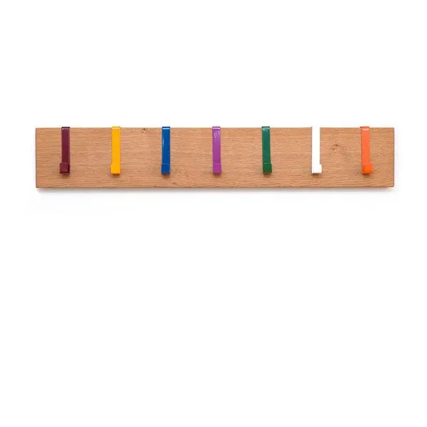 klotzaufklotz klotzaufklotz Garderobe Eiche, 60cm – Produktbild 1 von 4