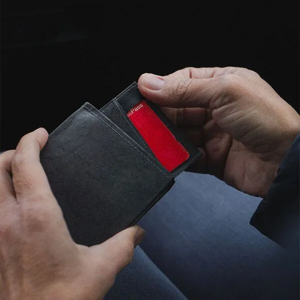 paprcuts paprcuts RFID Portemonnaie Pro, Just black 2.0. (schwarz), – Produktbild 3 von 4
