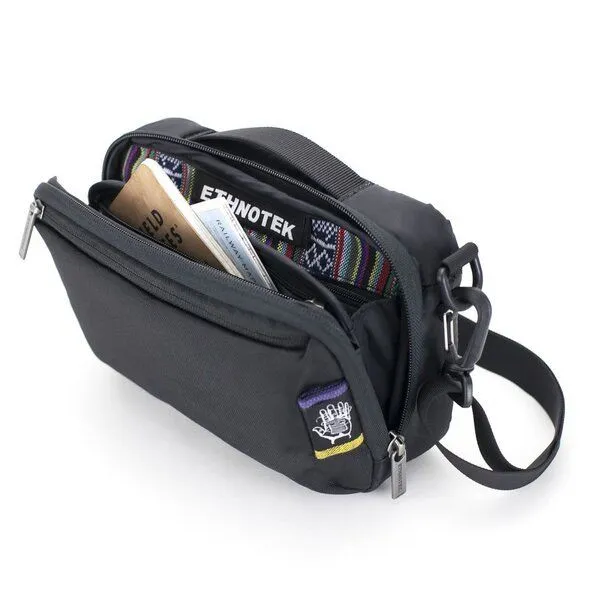 Ethnotek Ethnotek Coyopa Mini Messenger Bag Ballistic Black – Produktbild 3 von 4
