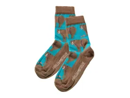 Fräulein Prusselise Kinder Socken Bär petrol Gr.23-26 – Produktbild 1 von 1