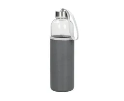 elasto elasto Glasflasche mit Trageschlaufe "Pure" – Produktbild 1 von 1