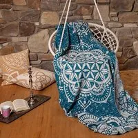 The Spirit of OM The Spirit of OM Kuscheldecke Spirit of OM, Smaragd, – Produktbild 1 von 1