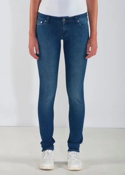 MUD Jeans MUD Jeans Jeans Skinny Fit - Lilly - Pure Blue – Produktbild 1 von 4