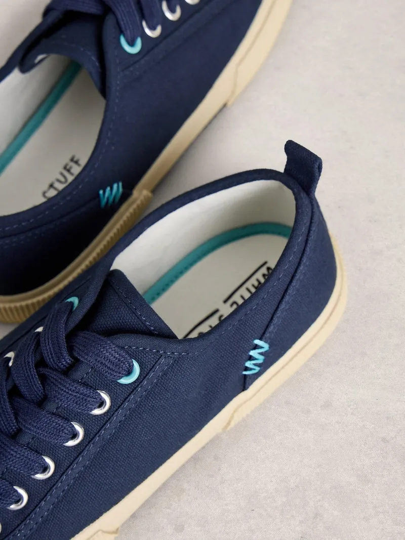 White Stuff Stoffsneaker Pippa - 37, Dunkelmarine, – Produktbild 3 von 4