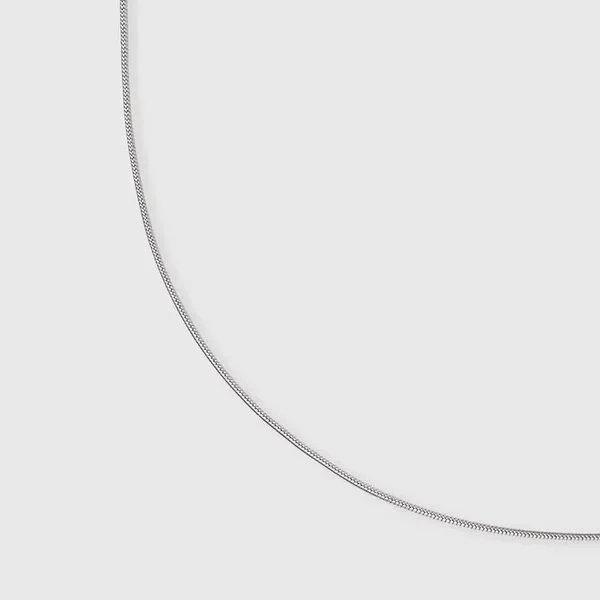 fejn jewelry fejn jewelry Kette 'snake chain' - Schlangenkette, Silber, – Produktbild 2 von 3
