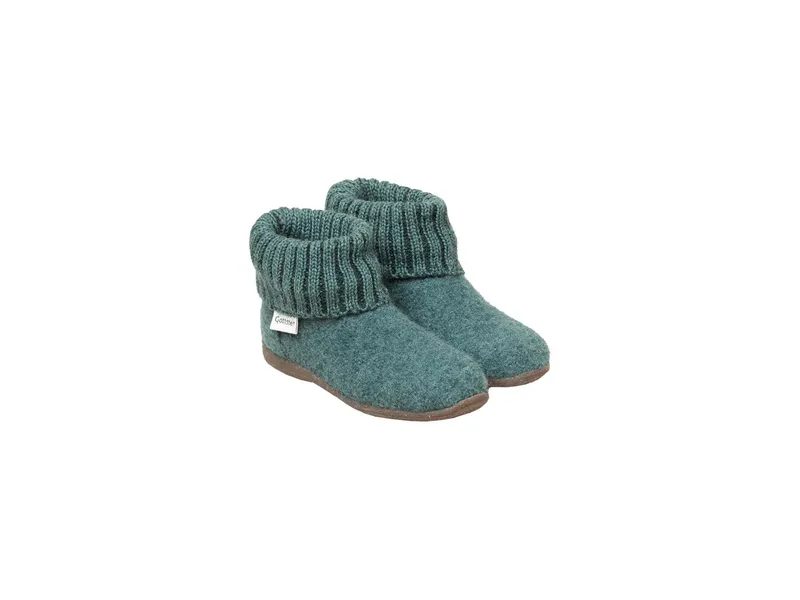 Gottstein Gottstein Kinder Hüttenschuh Alpine Boot RU für Jungen & Mädchen, Grün, – Produktbild 1 von 6