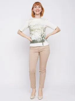 Peaces.bio - handbedruckte Biomode Peaces.bio - handbedruckte Biomode Peaces-Shirt Zauberlandschaft – Produktbild 1 von 1