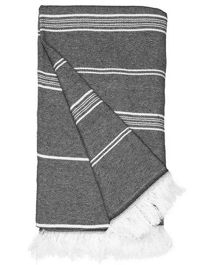 The One Towelling® The One Towelling® Hamamtuch 100 x 180 cm Recycled, Steel grey, – Produktbild 1 von 1