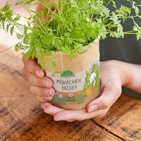 Die Stadtgärtner Möhrchen im Becher von "Die Stadtgärtner" | Anzuchtset für Möhren im Becher | – Produktbild 1 von 1