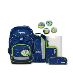 Ergobag Ergobag pack COLOUR FLASH Edition Schulranzen, 6-teiliges Set, SpitzenreitBär – Produktbild 1 von 1