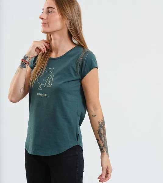 Gary Mash GARY MASH Shirt Asheville Wanderine aus Bio-Baumwolle, Dunkelgrün (grün), – Produktbild 3 von 4