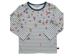 Enfant Terrible Enfant Terrible Langarmshirt Streifen-Blumendruck white-sea green – Produktbild 1 von 1
