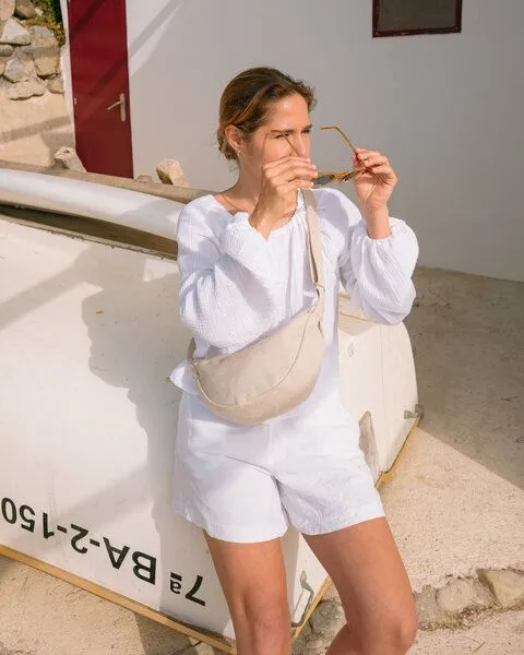 Marin et Marine Marin et Marine Lune Shoulder Bag Classic, Sahara, – Produktbild 4 von 4
