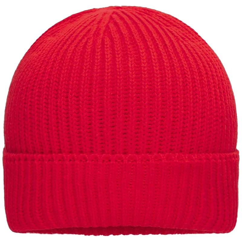 Myrtle Beach myrtle beach Winter Beanie MB7409 Gr. onesize red – Produktbild 1 von 1