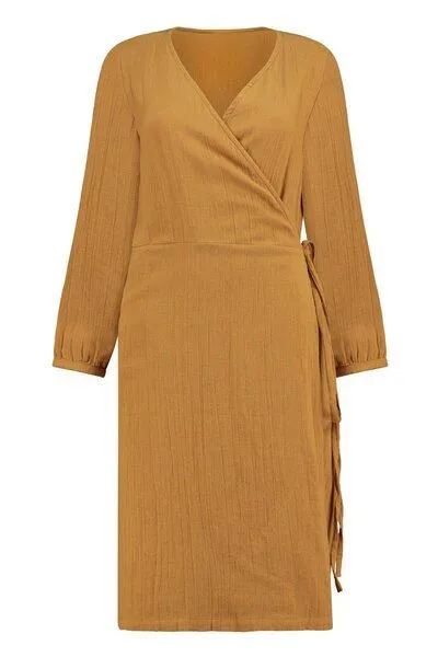 TIRALAHILACHA TIRALAHILACHA Susana Crossover dress, Rot, – Produktbild 3 von 4