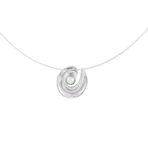 pakilia pakilia Silber Kette helikale Perle Fair-Trade und handmade – Produktbild 1 von 4