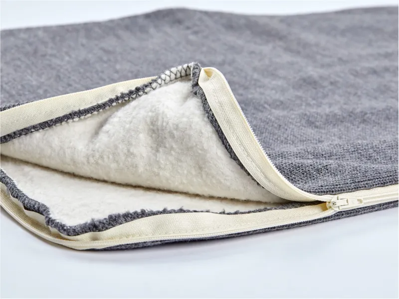 Reiff Strickwaren Reiff Strickwaren Schlafsack Baby mit Arm Bio-Merinowolle, Grau, – Produktbild 2 von 2