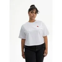 MELA Cropped T-Shirt schwer JOSHNA Stickerei | von MELA | Fairtrade & GOTS zertifiziert – Produktbild 1 von 1