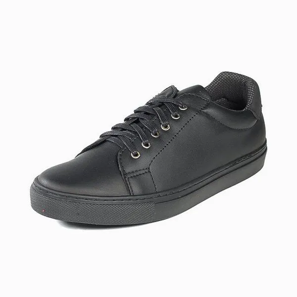 Fairticken Fairticken Unisex-Pure-Sneaker SOCORO mit veganem "Mais"-Leder, Schwarz, – Produktbild 2 von 4