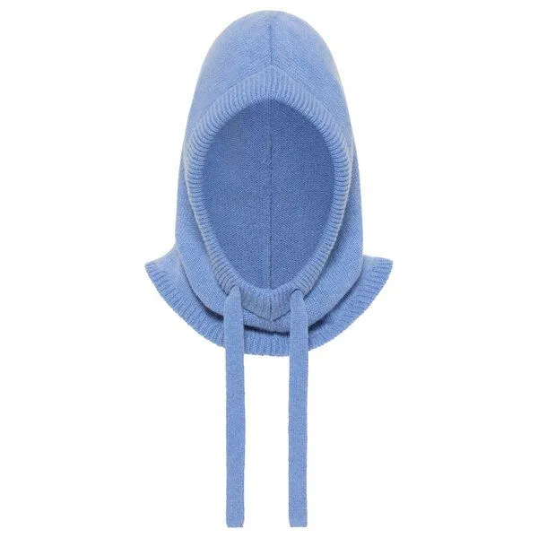 LANIUS LANIUS Balaklava-Hoodie, Light blue melange, – Produktbild 1 von 4