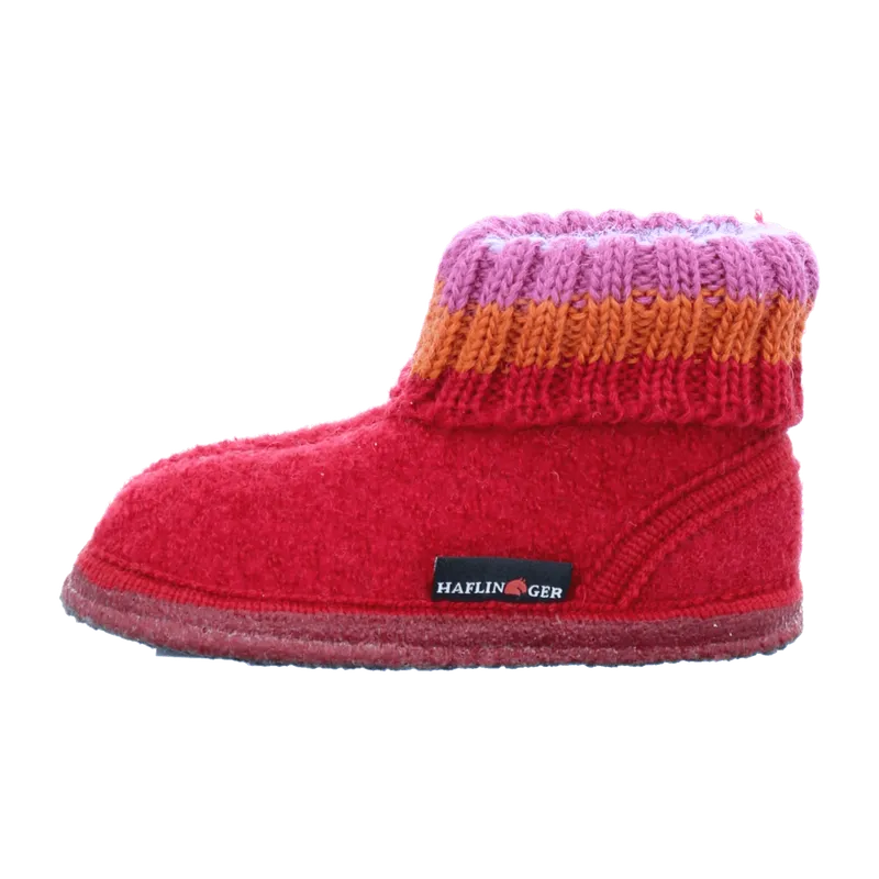 Haflinger Haflinger Hüttenschuhe "Paul" rot – Produktbild 3 von 8