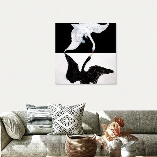 Photocircle Photocircle Poster / Leinwandbild - Hilma af Klint – The Swan No. 1 – Produktbild 4 von 4