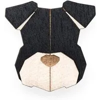 BeWooden BeWooden Brosche aus Holz - Schnauzer | Mode Schmuck – Produktbild 1 von 1