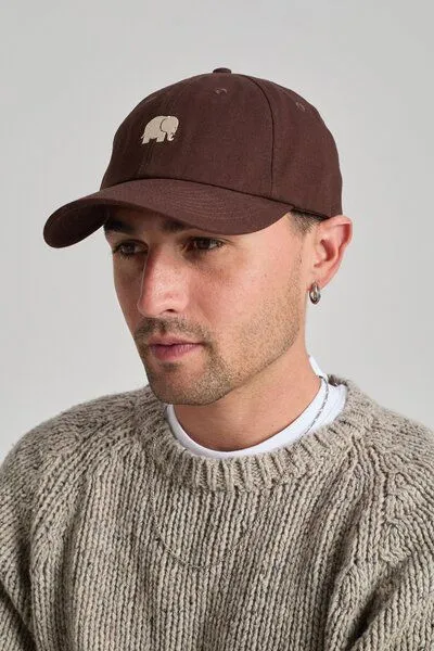 Trendsplant Trendsplant Logo Dad Cap Poplar Brown, Braun, – Produktbild 1 von 4